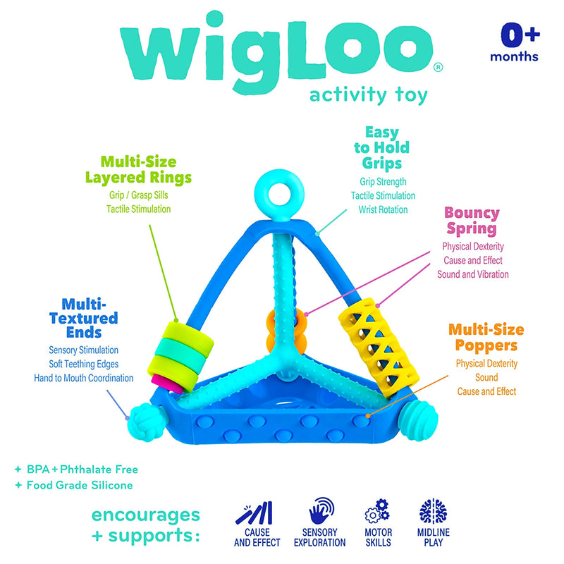 Mobi Wigloo Toy, Multicolored (MGMWIG1)