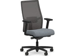 HON Ignition 2.0 Fabric/Mesh Swivel Task Chair, Basalt/Black (HIWMMKD.Y2.A.H.IM.APX25.BL.SB.T)