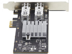 StarTech 2-Port PCI Express 2.0 x1 Gigabit Ethernet Adapter (P021GI-NETWORK-CARD)