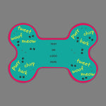 Full Color Magnetic Sign, Bone, Horizontal, 4" x 6"