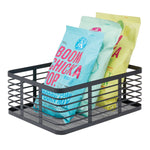 mDesign Steel Organizer, Matte Black (25934)