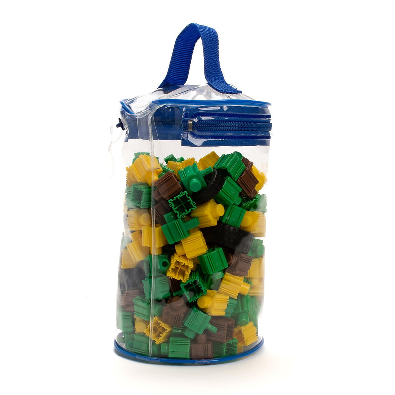 Snapo Building Blocks Mine World Creator Kit, 200 Pieces/Set (SNP16200M)