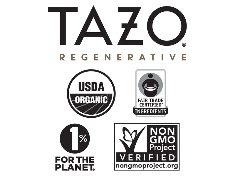 Tazo Earl Gray Black Tea, Tea Bag, 1.38 Oz., 16/Box (10794522003522)