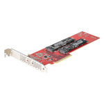 StarTech.com 2-Port M2 PCIe SSD Adapter Card, PCI Express Card for NVMe Drives (DUAL-M2-PCIE-CARD-B)