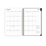2026 Blue Sky Baccara 5" x 8" Weekly & Monthly Planner, Plastic Cover (110212-26)