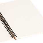 DENY Designs Sunflower Meadow Calm Green 1-Subject Professional Notebooks, 5.5" x 8.25", Dotted, 60 Sheets (80987-NOBS01)
