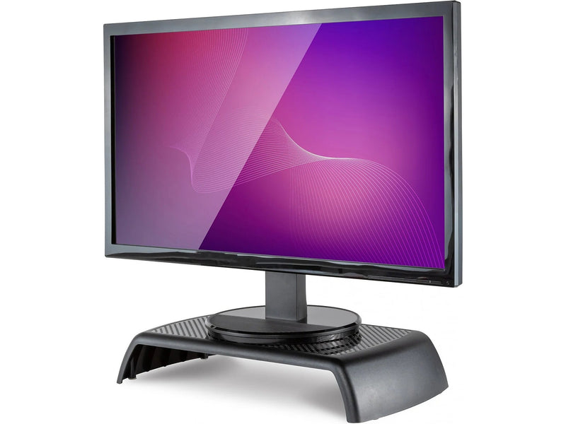 Allsop ErgoRiser Monitor Stand, Up to 32" Monitor, Black (32212)