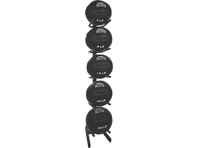 Champion Sports Black U-Ring Single Medicine Ball Tree (STM1)