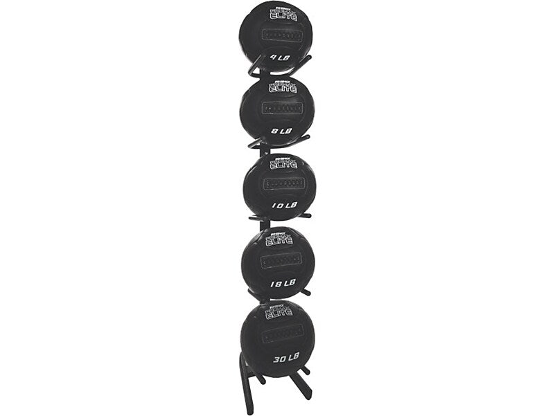 Champion Sports Black U-Ring Single Medicine Ball Tree (STM1)