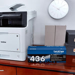 Brother TN-436 Black Extra High Yield Toner Cartridge, Print Up to 6,500 Pages (TN436BK)