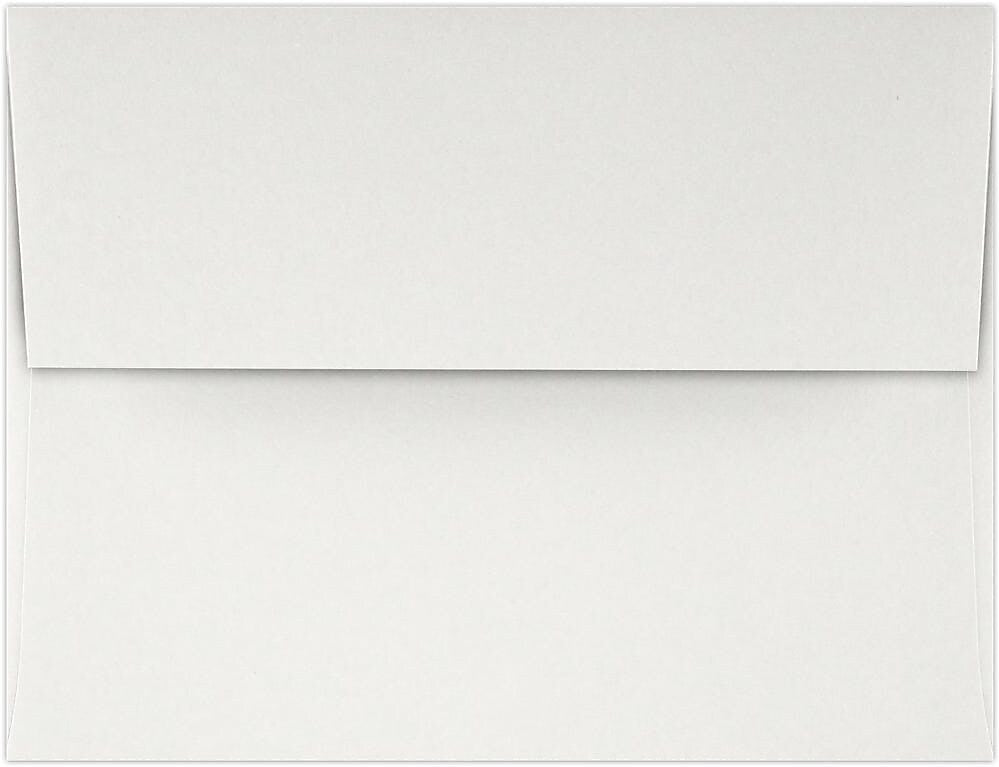 JAM Paper A4 Self Seal Booklet Envelope 4 1/4" x 6 1/4", Natural White, 50/Pack (4872-SN-50)