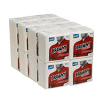 Brawny Professional A400 Cellulose Cleaning Wipers, 13" x 13", White, 800 Wipers/Box, 16/Carton (29215)