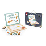 Janod Magnetic 4-in-1 Mobile Board, Multicolor (J09626)