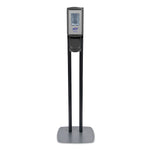 PURELL CS6 Automatic Floor Stand Hand Sanitizer Dispenser, Black/Chrome (7416-DS)
