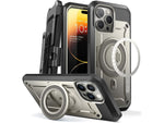 SUPCASE Unicorn Beetle PRO MAG Rugged Case for iPhone 15 Pro, Shock-Absorbing, Titan Gray
