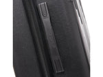 InUSA Drip 24" Hardside Suitcase, 4-Wheeled Spinner, TSA Checkpoint Friendly, Black (IUDRI00M-BLK)