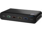 Belkin Universal 2nd Gen F1DN204KVM-UNN4 Secure 4-Port KVM Switch