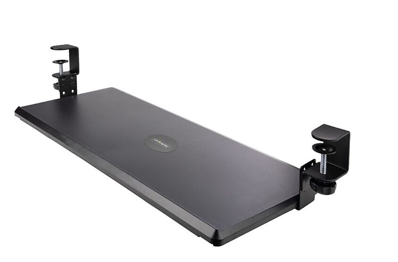 StarTech Height-Adjustable Under-Desk Keyboard Tray, Clamp-on, Ergonomic, Sliding, up to 26.5lb  (KEYBOARD-TRAY-CLAMP1)