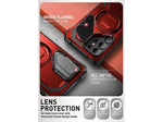 i-Blason ArmorBox MagSafe Rugged Case for Samsung Galaxy S24 Ultra, Metallic Red (GS24UABSRD)