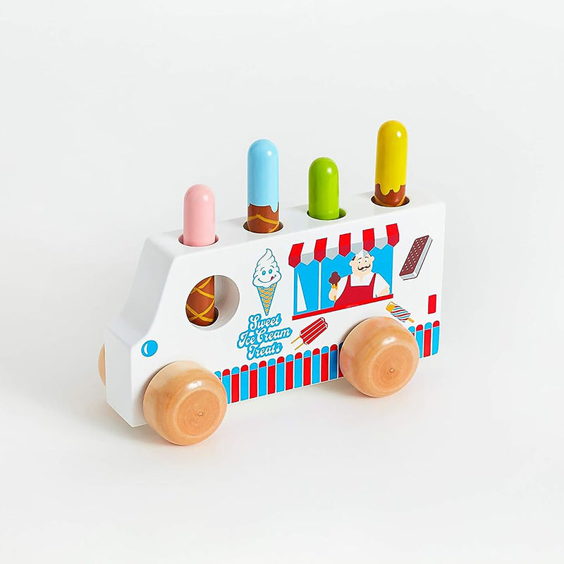 The Original Toy Company Pop Up Ice Cream Truck, Multicolored (OTC55878)