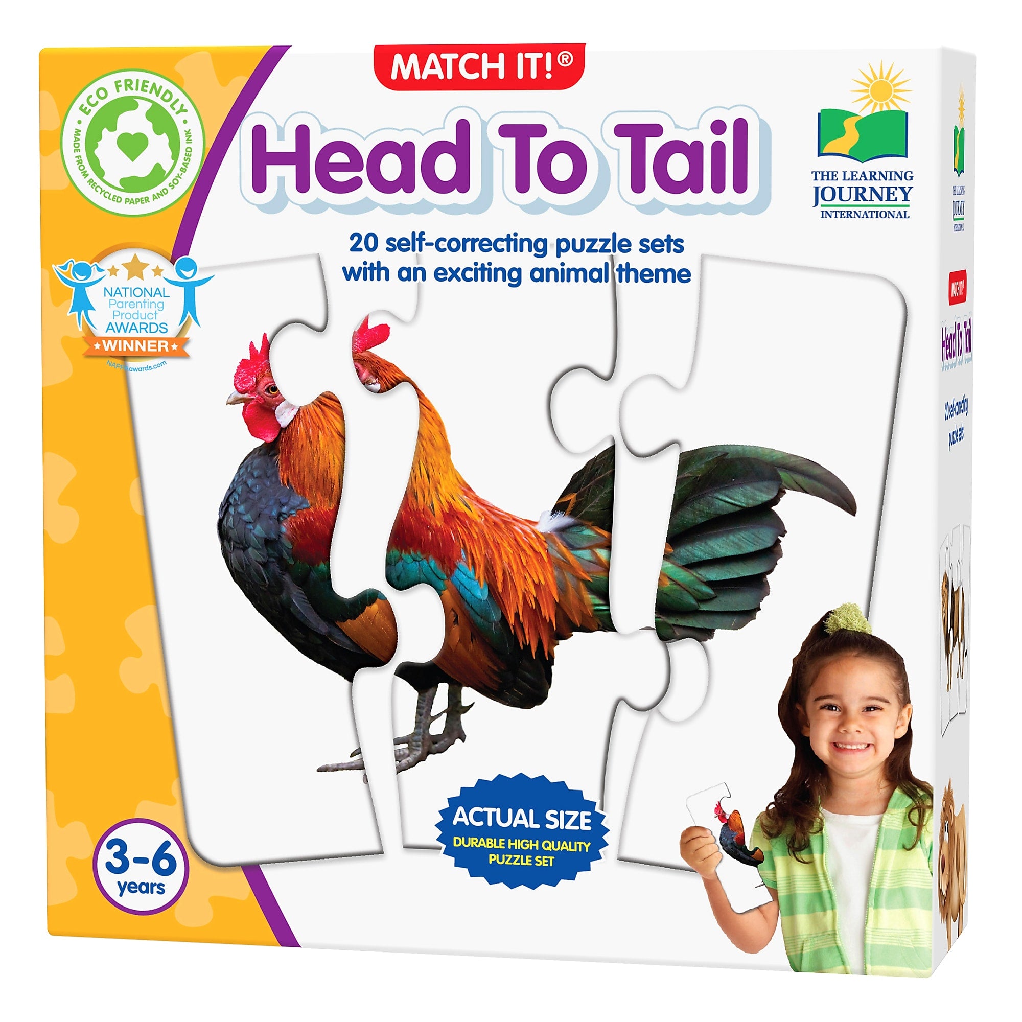 The Learning Journey Match It! Head to Tail (LJI345726)