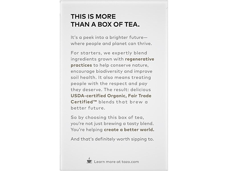 Tazo Awake English Breakfast Black Tea, Tea Bag, 1.4 Oz., 16/Box (10794522003034)