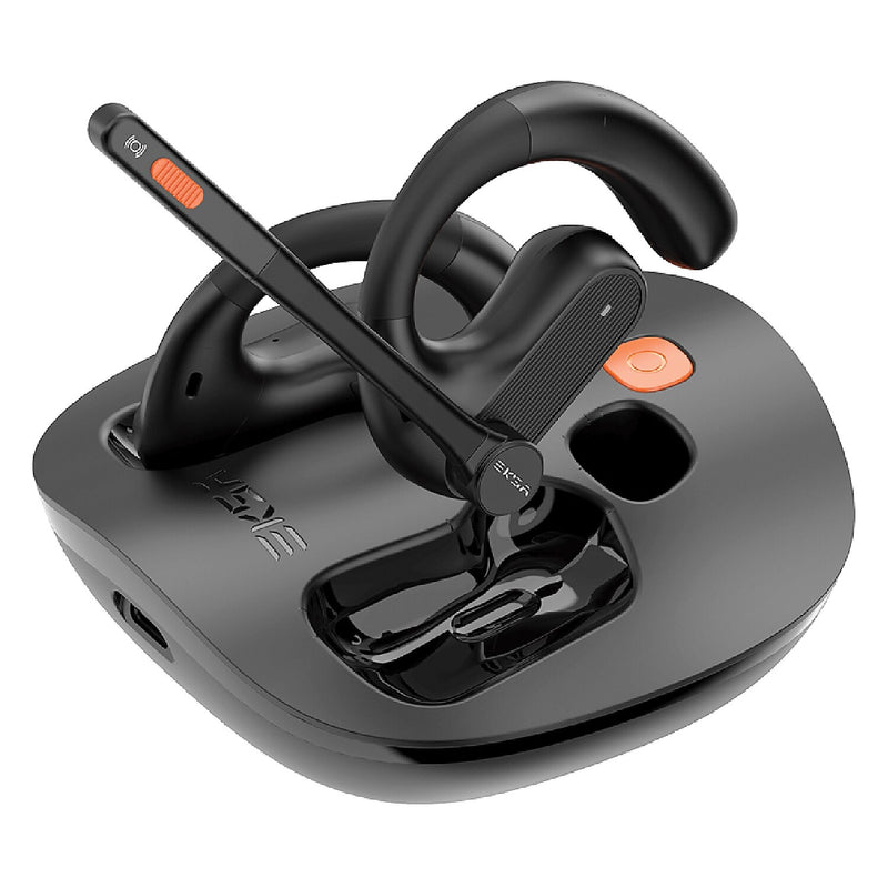 EKSAtelecom S30 Bluetooth On-Ear Headset, Black (T-QM01-01)