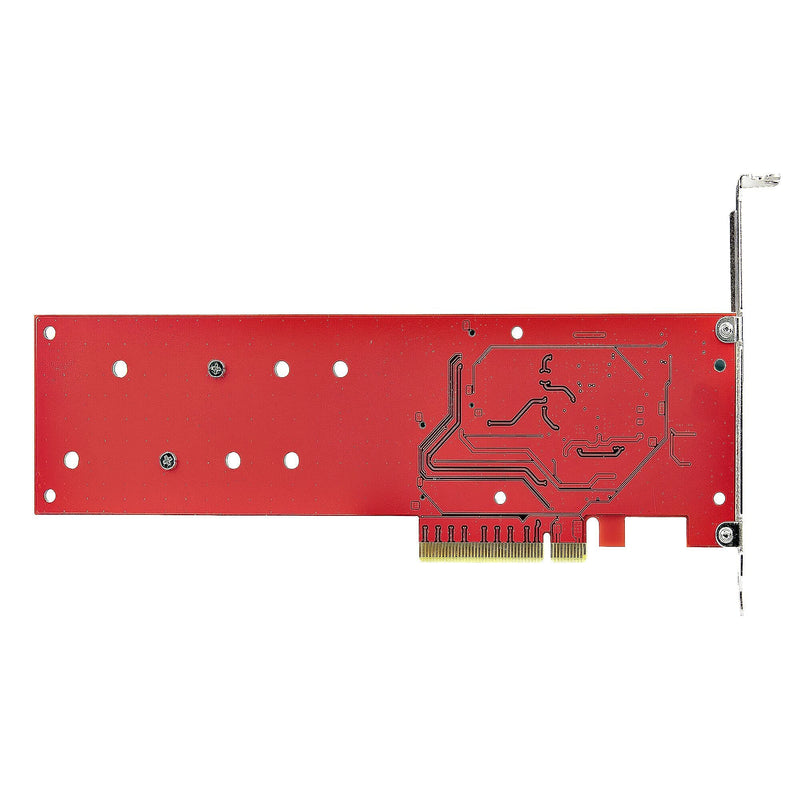 StarTech.com 2-Port M2 PCIe SSD Adapter Card, PCI Express Card for NVMe Drives (DUAL-M2-PCIE-CARD-B)