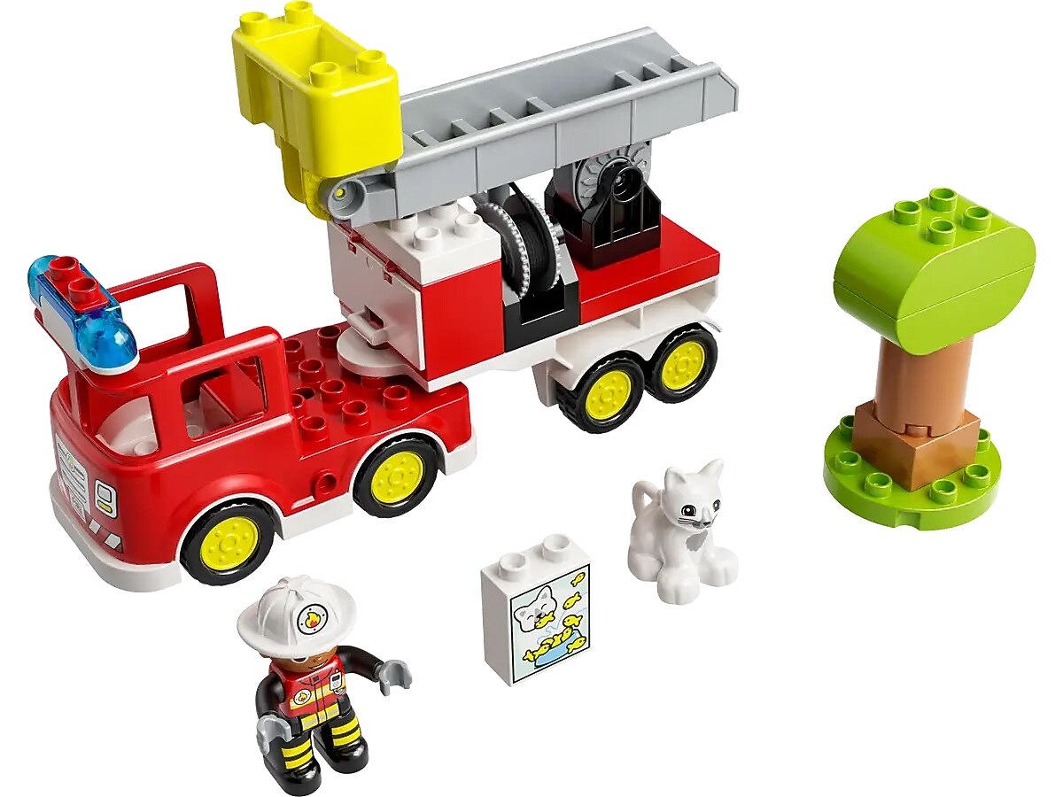 LEGO DUPLO Rescue Fire Truck Building Set (10969)