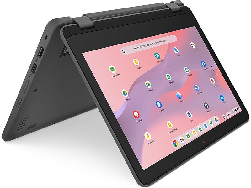 Lenovo 300e Yoga Gen 4 11.6" Chromebook, MediaTek Kompanio 520, 4GB Memory, 32GB eMMC, Google Chrome (82W20003US)