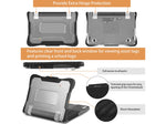 TechProtectus ShockProof 11.6" Laptop Case for Lenovo 500e/500w Gen 3 Chromebook, Shock-Absorbing, Black (TP-LN-500E3)