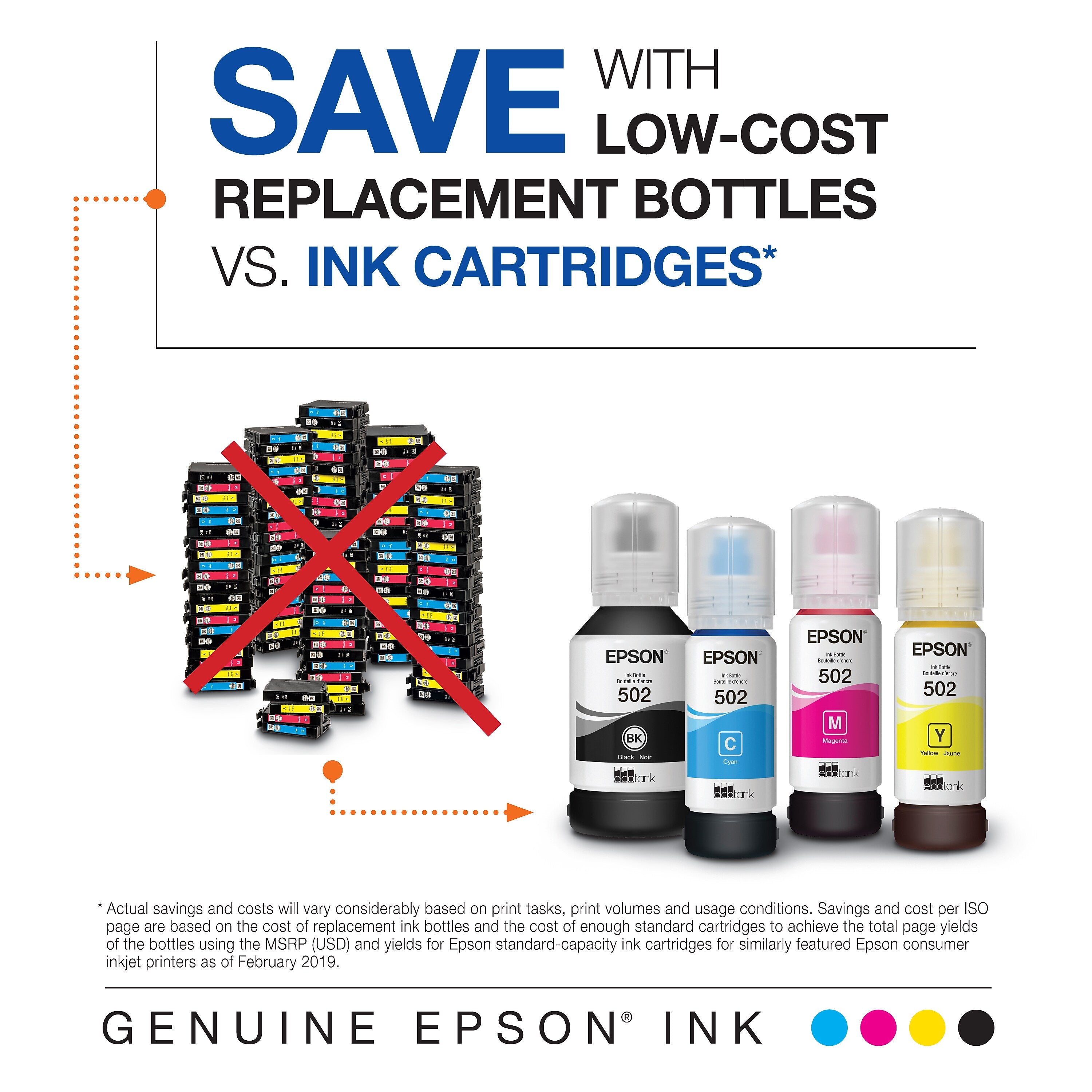 Epson 502 Black Standard Yield Ink Cartridge Refill (T502120-S)