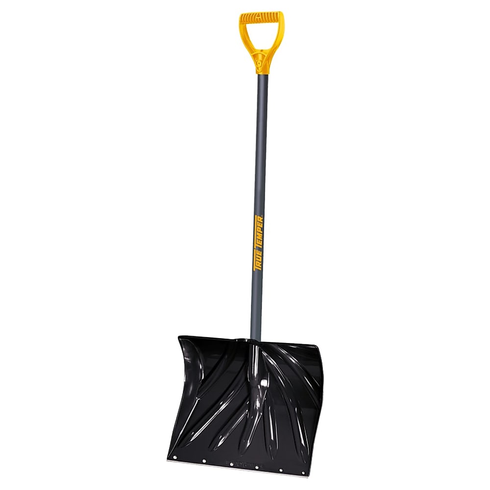 Arctic Blast Aluminum Snow Shovels with Wood Straight Handle, 24" Blade (027-1641900 )