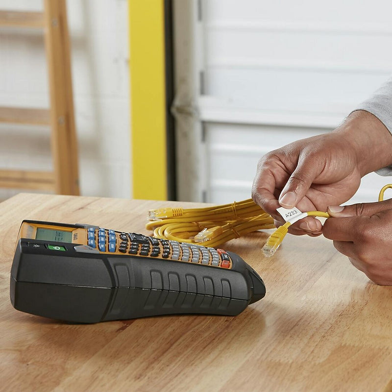 DYMO Rhino 6000+ Rechargeable Thermal Industrial Label Maker, Black/Yellow (2122499)