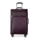 Skyway Luggage Epic 24" Suitcase, 8-Wheeled Spinner, Plum (450-24"555-4VP)