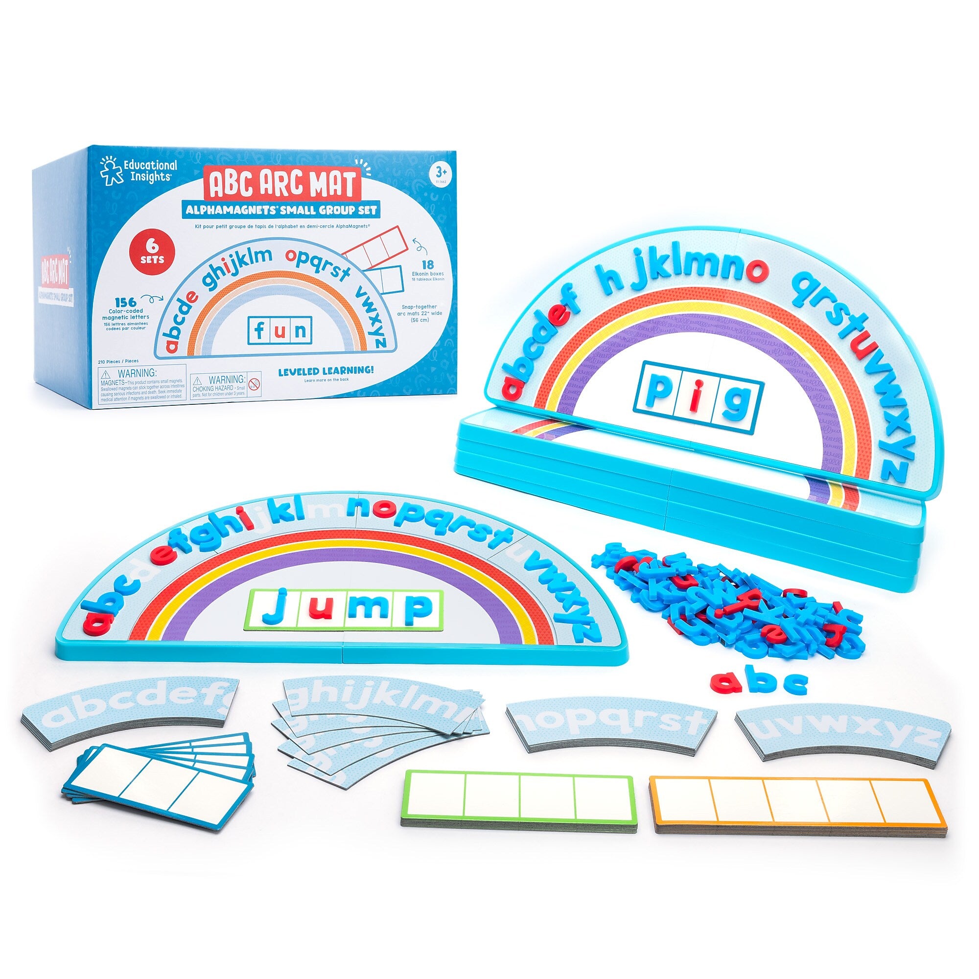 Educational Insights ABC Arc Mat Small Group Set
