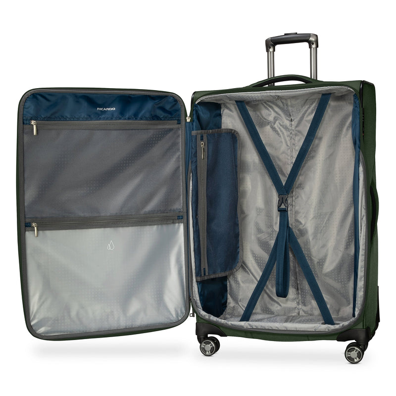 Ricardo Beverly Hills Avalon 30.5" Suitcase, 8-Wheeled Spinner, Juniper Green (135-28-380-4VP)