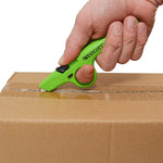 Westcott Full Size Retractable Ceramic Box Cutter, Green, 6/Box (17530)