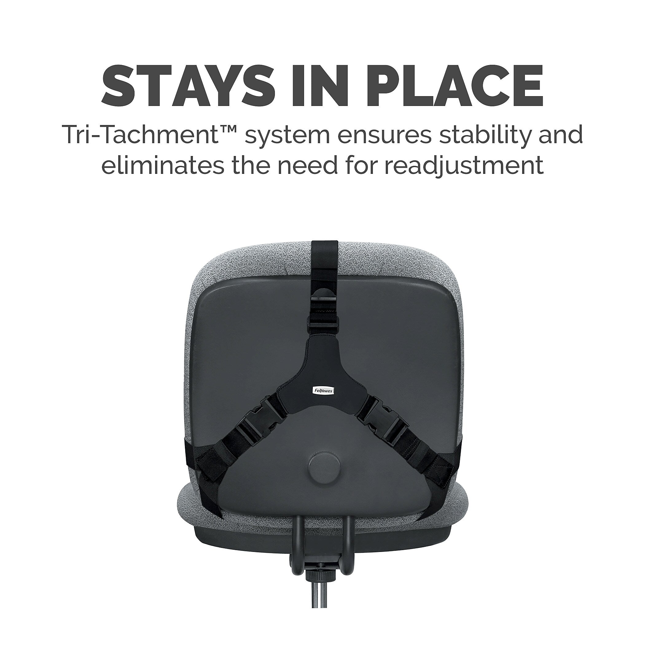 Fellowes Professional Back Support, Black (8037601)