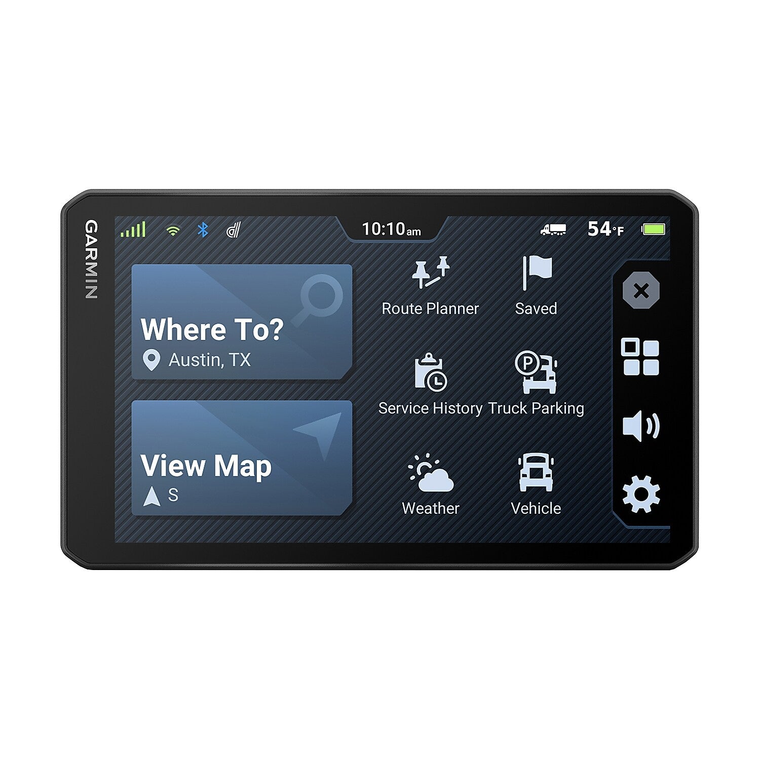 Garmin dezlCam OTR725 7" GPS Truck Navigator with Built-in Dash Cam, Black (010-02927-00)
