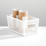 mDesign Steel Organizer, Matte White (25989)