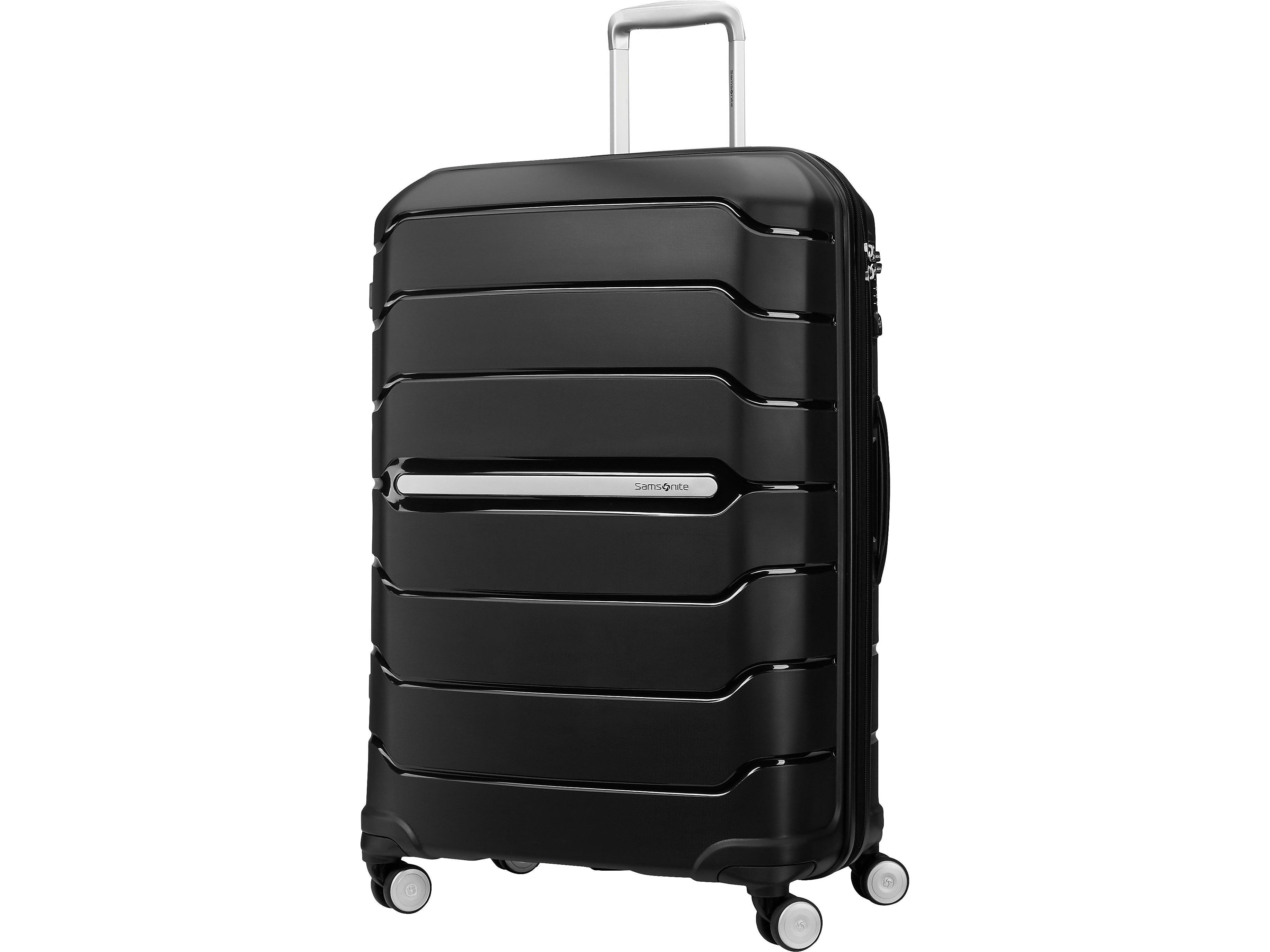 Samsonite Freeform 31.1" Hardside Suitcase, 4-Wheeled Spinner, TSA Checkpoint Friendly, Black (78257-1041)