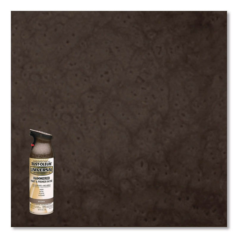 Rust-Oleum Universal Premium Spray Paint, Brown, 12 oz., 6/Carton (245218)