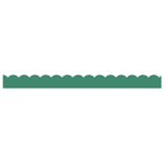Carson Dellosa Education Grow Together Scalloped Borders, 3"x 3', Jade Green, 6/Bundle (CD-108489-6)
