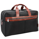 McKlein Wellington 21" Nylon Carry-On Travel Duffel, Black (79115)