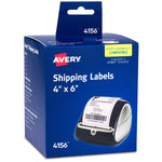 Avery Thermal Shipping Labels, 4" x 6", Matte White, 220 Labels/Roll (4156)