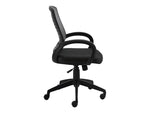 Offices To Go Mesh Back Fabric Manager Chair, Gray and Black (OTG10902B)
