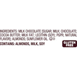 HERSHEY'S Milk Chocolate with Whole Almonds Candy Bars, 1.45 oz., 36/Box (HEC24100)