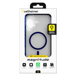 cellhelmet Magnitude Series MagSafe Phone Case for iPhone 16 Plus, Shock Absorbing, Bermuda Blue (CM-105-BLU)