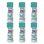 Rust-Oleum Painter's Touch 2X Ultra Cover Spray Paint, St. Tropez, 12 oz., 6/Carton (331175)